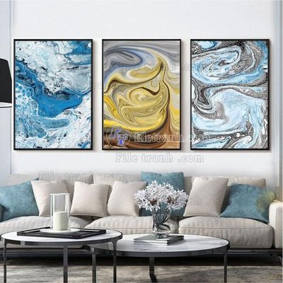 File in ấn File tranh hiện đại pha lê gương FT268 (bản gốc) chất lượng cao