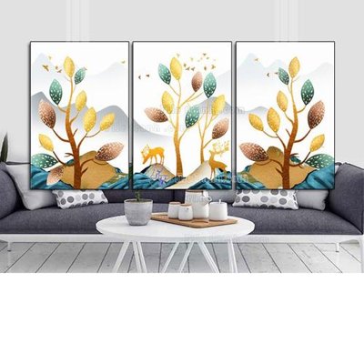 Ảnh gốc File tranh hiện đại pha lê gương FT297 (độ nét cao) in tráng gương