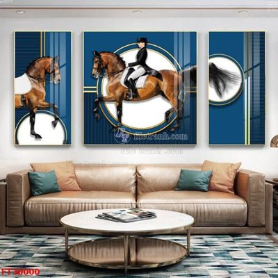 Download file gốc File tranh bộ hiện đại FT30000 (in lụa) tranh 3D