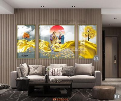 Tải file File tranh hiện đại pha lê gương hot FT300000 (PSD) cho in tranh 3D