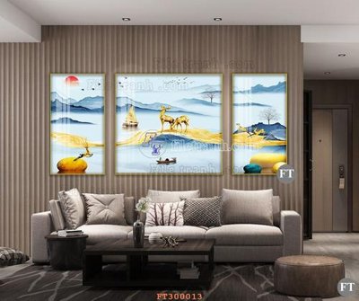 Download file File tranh hiện đại pha lê gương hot FT300013 (gốc) in mica bàn thờ