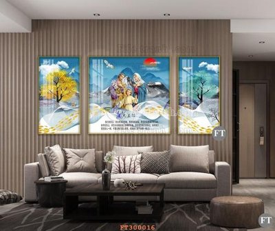 File tranh File tranh hiện đại pha lê gương hot FT300016 (ảnh gốc) in trần xuyên sáng