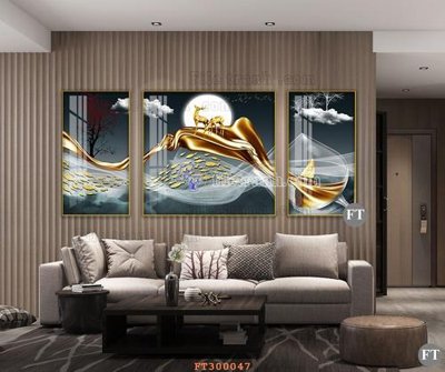 Tải file gốc File tranh hiện đại pha lê gương hot FT300047 (in khổ lớn) quảng cáo