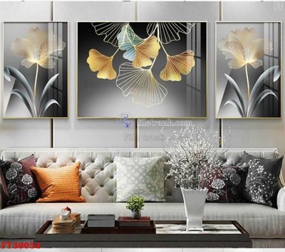 File gốc File tranh bộ hiện đại FT30054 (in tráng gương) nghệ thuật