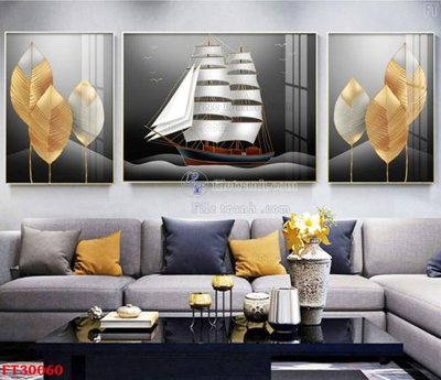 Tải về file gốc File tranh bộ hiện đại FT30060 (chuẩn in ấn)