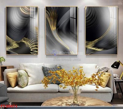 File in lụa File tranh bộ hiện đại FT30071 (hoa văn) File tranh bộ hiện đại FT30071