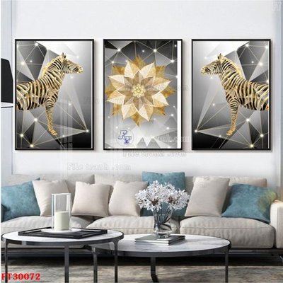 File ảnh File tranh bộ hiện đại FT30072 (gốc) in quảng cáo ngoài trời