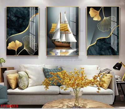 File gốc File tranh bộ hiện đại FT30073 (ảnh rõ nét) để in