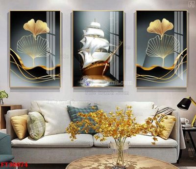 Tải file gốc File tranh bộ hiện đại FT30074 (bản PSD) gốc