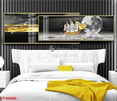 File tranh PSD File tranh bộ hiện đại FT30086 chất lượng cao