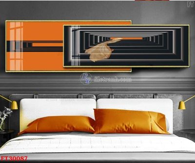 File gốc in ấn File tranh bộ hiện đại FT30087 chất lượng vượt trội