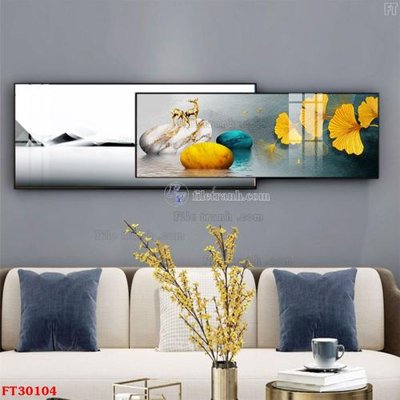 File gốc File tranh bộ hiện đại FT30104 (cho in ấn) từ kho Filetranh