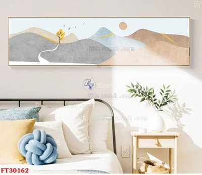 File ảnh File tranh bộ hiện đại FT30162 (gốc) dùng in Pano