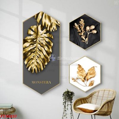 File gốc File tranh bộ hiện đại FT30237 cho in ấn và thiết kế