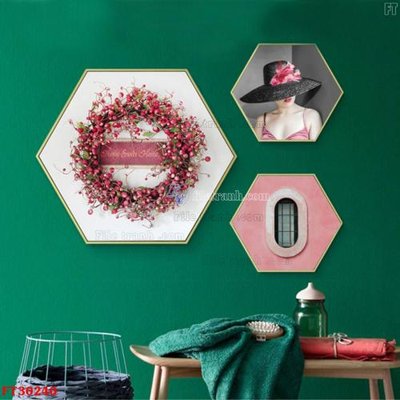 File tranh File tranh bộ hiện đại FT30240 (ảnh gốc) in trần 3D