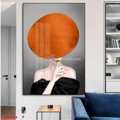 File gốc File tranh bộ hiện đại FT30260 (in lụa) tranh phong thủy