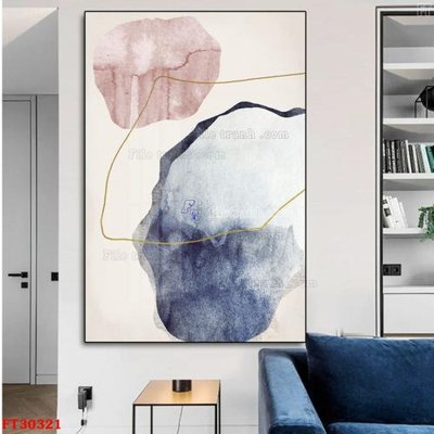 Hình ảnh file gốc File tranh bộ hiện đại FT30321 cho in UV