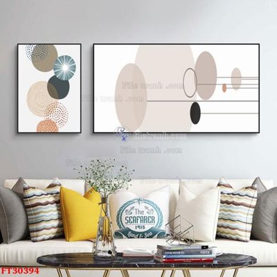 Tải file gốc File tranh bộ hiện đại FT30394 (bản PSD) chỉnh sửa được