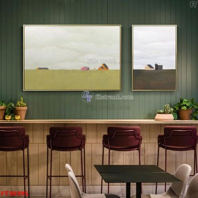 File tranh File tranh bộ hiện đại FT30395 (gốc) chủ đề thiên nhiên