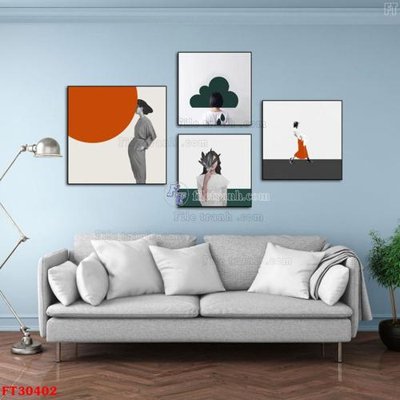 File gốc File tranh bộ hiện đại FT30402 (Filetranh.com) File tranh bộ hiện đại FT30402