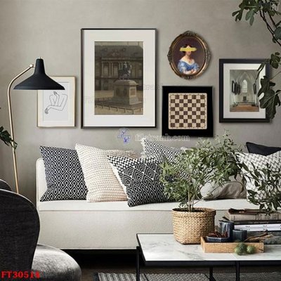 File gốc File tranh bộ hiện đại FT30514 (trang trí) phòng ngủ