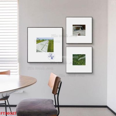 Download file File tranh bộ hiện đại FT30527 (chuẩn in) chất lượng cao