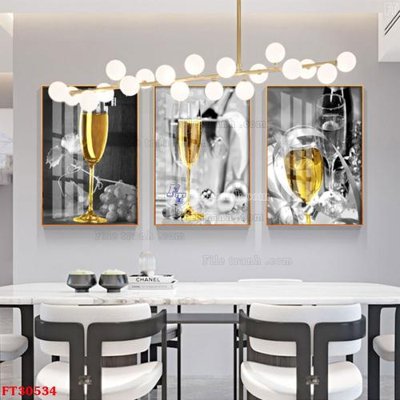 File tranh File tranh bộ hiện đại FT30534 (gốc) chủ đề con người