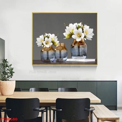 File gốc File tranh bộ hiện đại FT30580 (in lụa) chi tiết cao