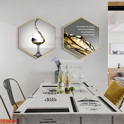 File gốc File tranh bộ hiện đại FT30595 (ảnh chi tiết) để in ấn