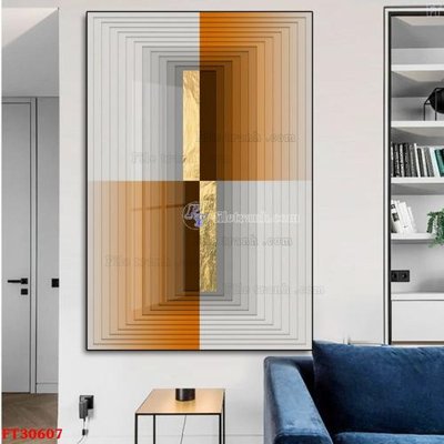 File gốc File tranh bộ hiện đại FT30607 (bản quyền) cho in ấn