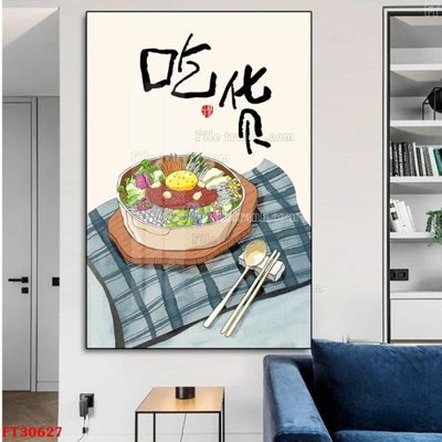 File gốc File tranh bộ hiện đại FT30627 (phong cách) cổ điển