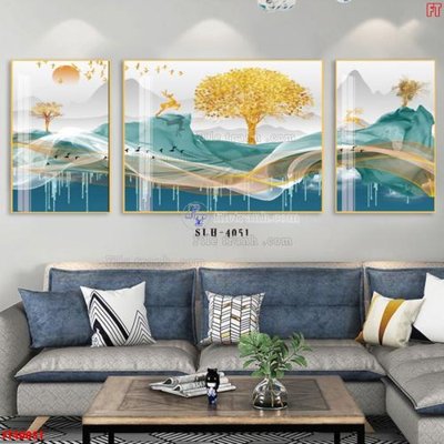 File in mica File tranh bộ hiện đại FT40051 (bản gốc) sắc sảo