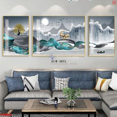 Chi tiết file tranh tráng gương File tranh bộ hiện đại FT40053 (ảnh gốc)