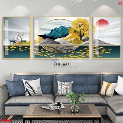 File ảnh gốc File tranh bộ hiện đại FT40095 (chuyên in mica)