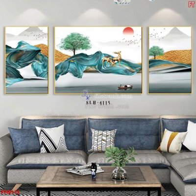 File gốc File tranh bộ hiện đại FT40115 (Filetranh.com) File tranh bộ hiện đại FT40115