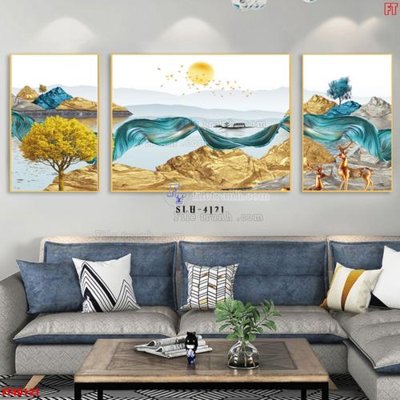 File gốc File tranh bộ hiện đại FT40121 (chuẩn CMYK) cho nhà in