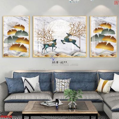 Tải file File tranh bộ hiện đại FT40122 (PSD) cho in tranh 3D