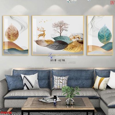 File gốc File tranh bộ hiện đại FT40130 (chuẩn màu) cho in offset