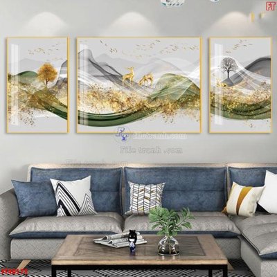 File tranh gốc File tranh bộ hiện đại FT40175 (bản quyền) độc đáo