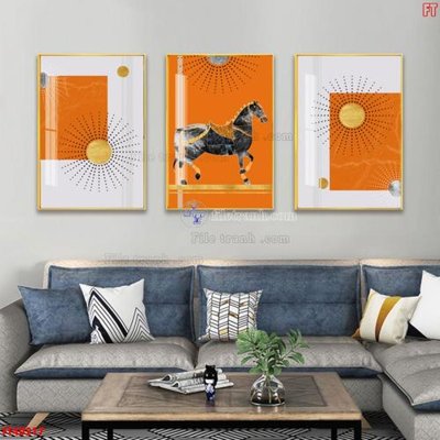 File tranh quảng cáo File tranh bộ hiện đại FT40217 (file gốc) chuyên nghiệp