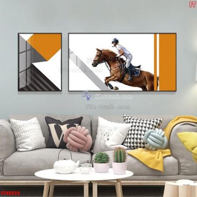 File tranh File tranh bộ hiện đại FT40233 (gốc) chủ đề trẻ em