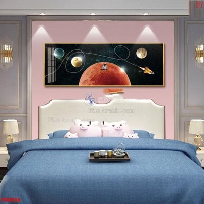 File gốc in ấn File tranh bộ hiện đại FT40256 độ phân giải cao