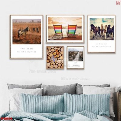 File in ấn File tranh bộ hiện đại FT40318 (bản gốc) sắc nét