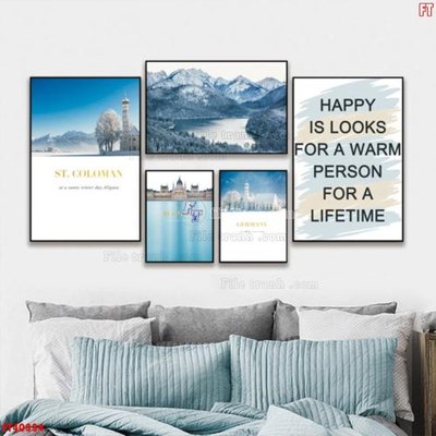 File gốc File tranh bộ hiện đại FT40334 (in lụa) tranh mã đáo