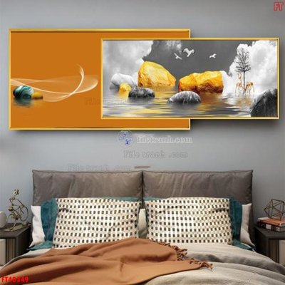 Tải file File tranh bộ hiện đại FT40349 (gốc) làm file tranh quảng cáo