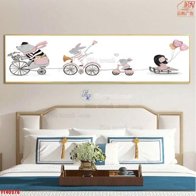 File ảnh File tranh bộ hiện đại FT40376 (gốc) in quảng cáo ngoài trời