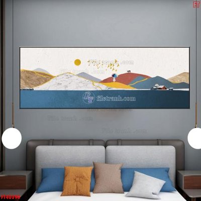 Tải file File tranh bộ hiện đại FT40390 (gốc) in ấn chất lượng