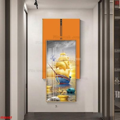 File PSD File tranh bộ hiện đại FT40407 (chất lượng in ấn)