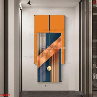 Hình ảnh gốc File tranh bộ hiện đại FT40409 (để in khổ lớn)