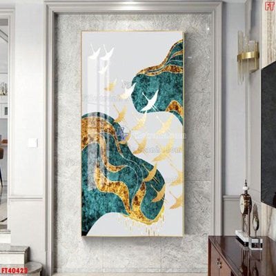 File in trần File tranh bộ hiện đại FT40423 (bản gốc) trời sao